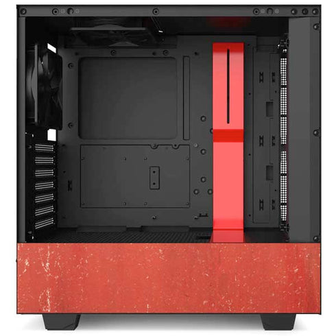 Spain Flag Distressed NZXT H510 Compact ATX Mid-Tower Case Skin